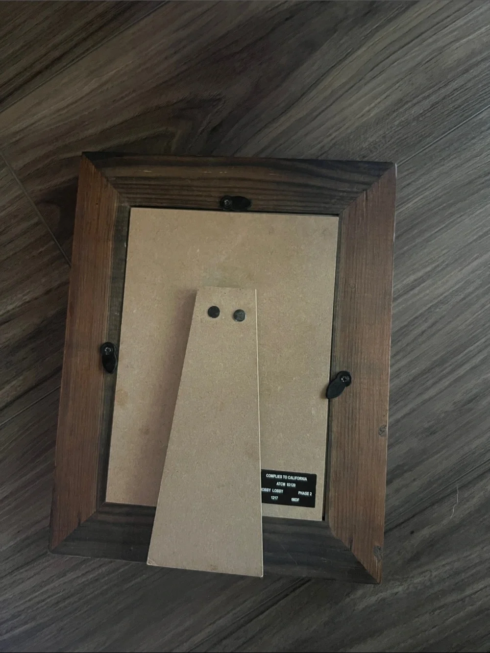 4x6 Distressed Navy Blue Wood Picture Frame - Home Accents